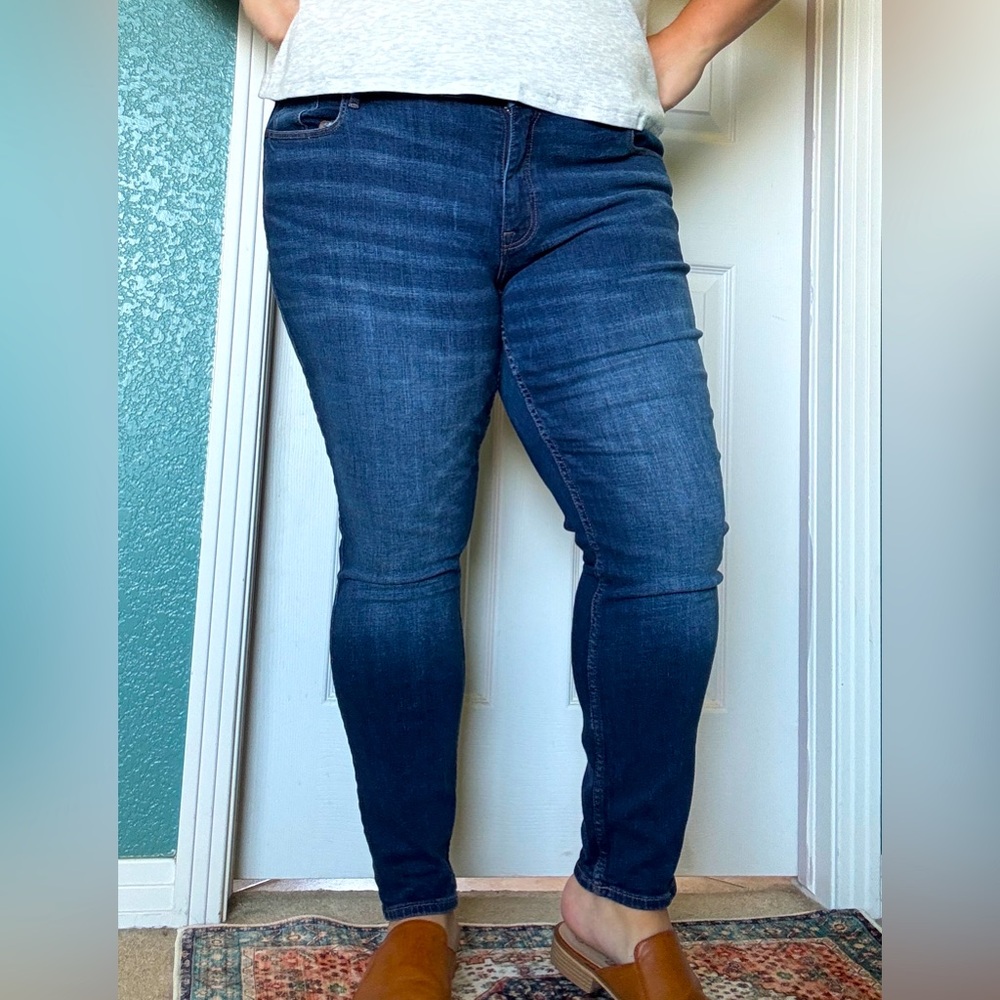 Size 18 - Old Navy Dark Wash Skinny Jeans